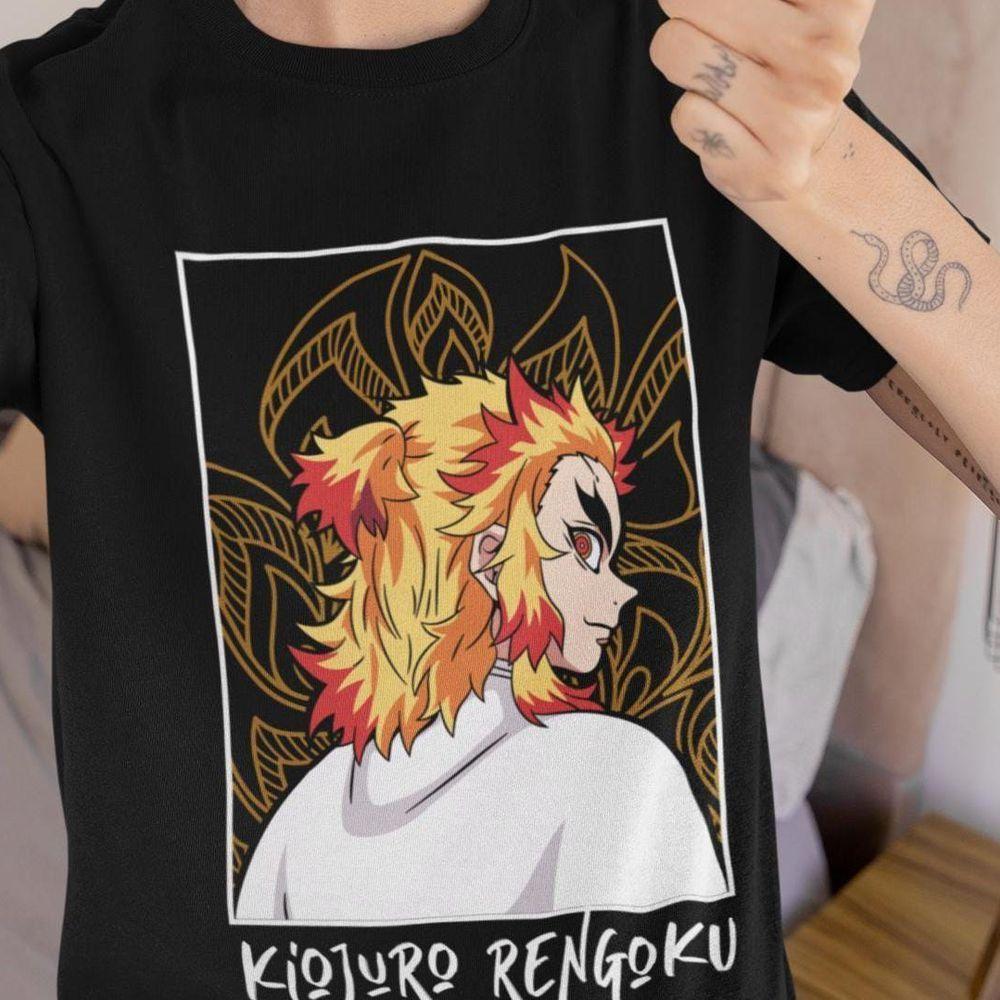 Rengoku Demon Slayer Kimetsu No Yaiba Anime Manga Kawaii 3 Vuitino Apparel